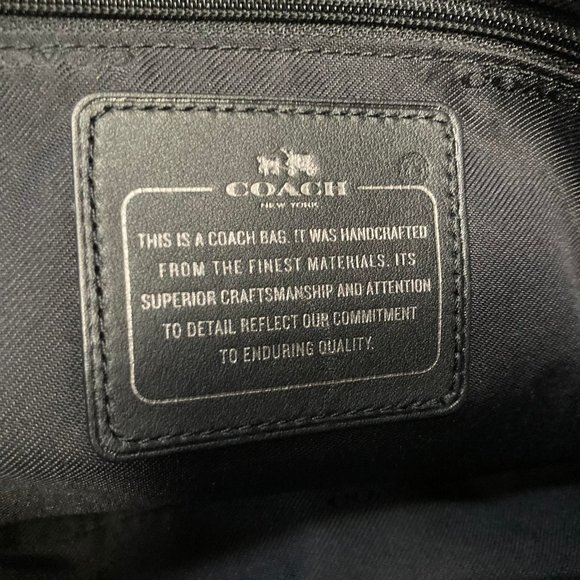 Metallic Coach Satchel - Picture 3 of 4